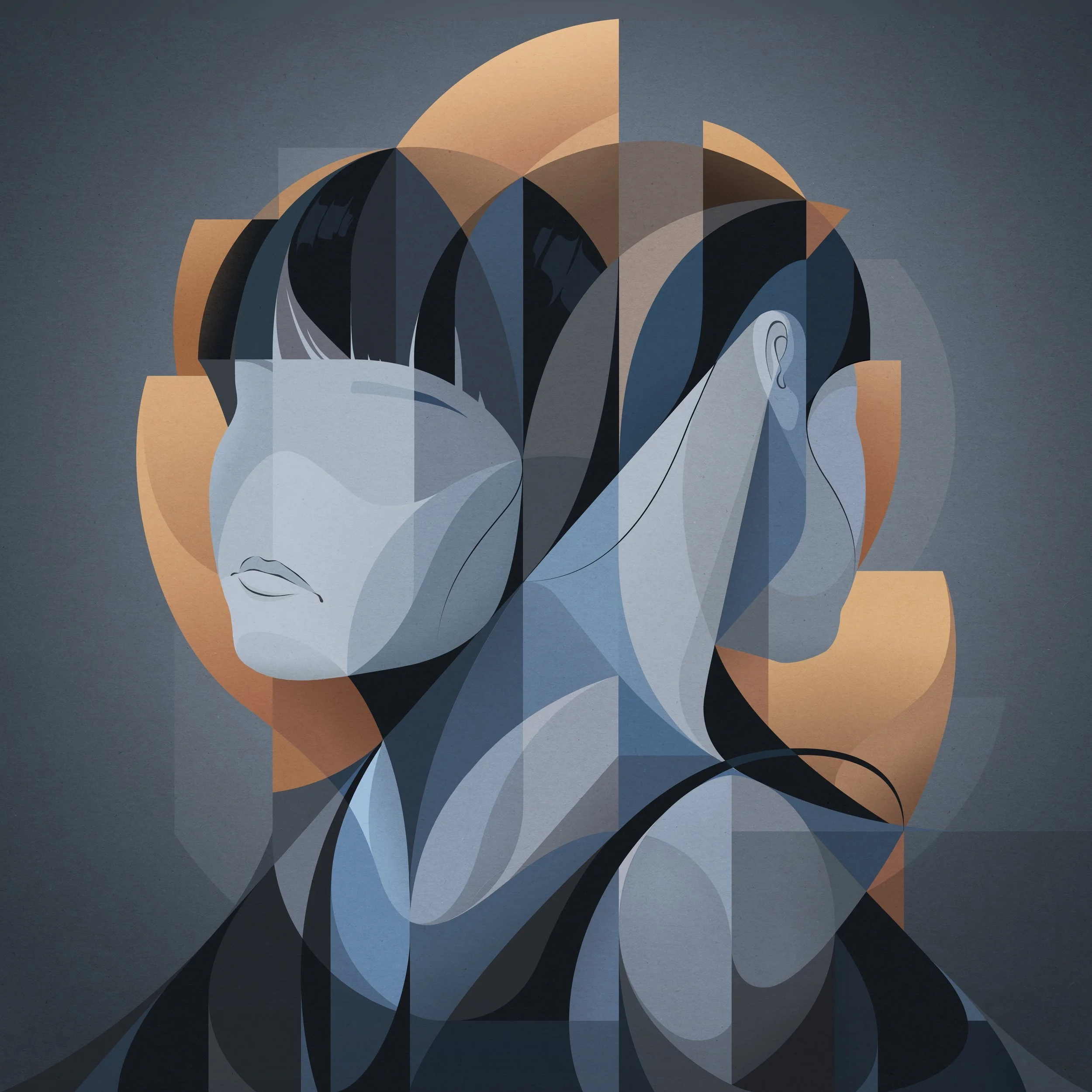 Eric Pause's Abstract Figures: A mesmerising fusion of time-frozen moments
