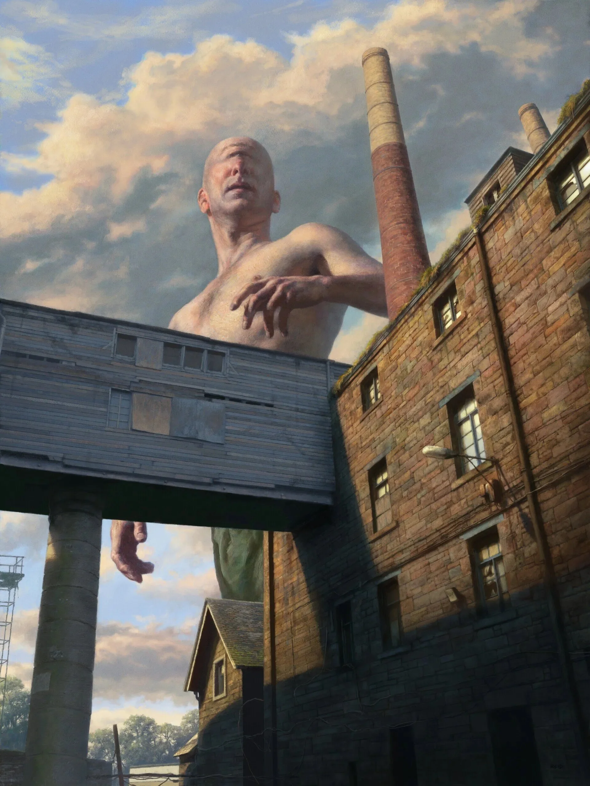 Paul Reid reviving mythology with art