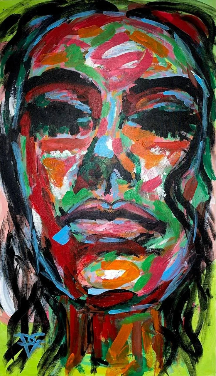 Portraits as landscapes of inner states by Dmitriy Grechko