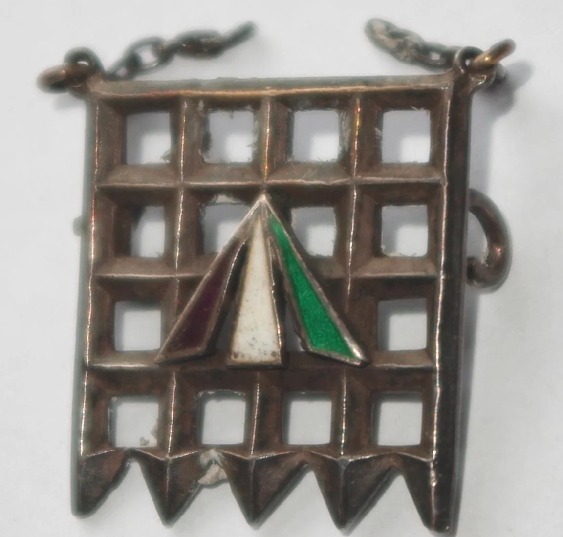 Designed by Sylvia Pankhurst, the Holloway brooch was awarded to members of the Women's Social and Political Union who had been imprisoned in Holloway Jail