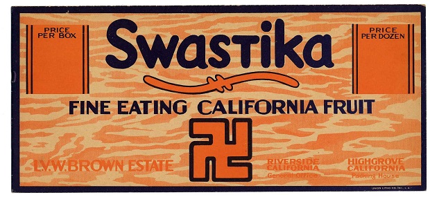1920s era fruit crate label
