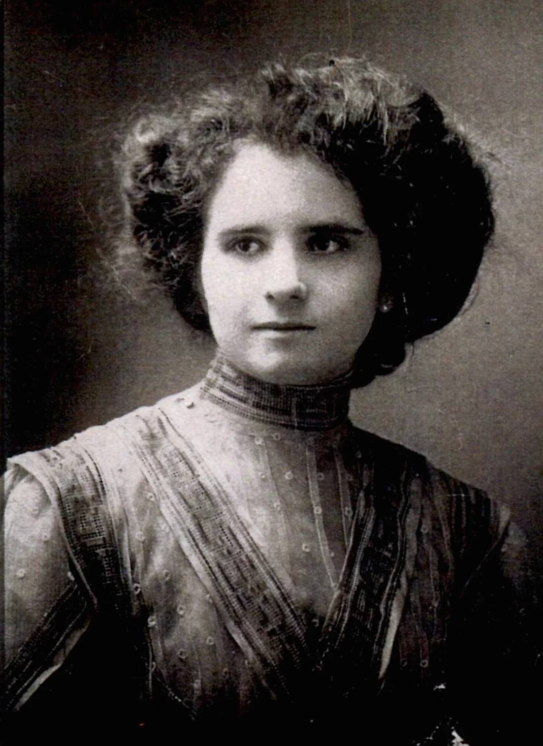 A Harvey Girl in Civilian Clothes, circa 1905