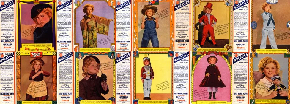 General Mills offered these 10 movie stills on Wheaties boxes in 1936