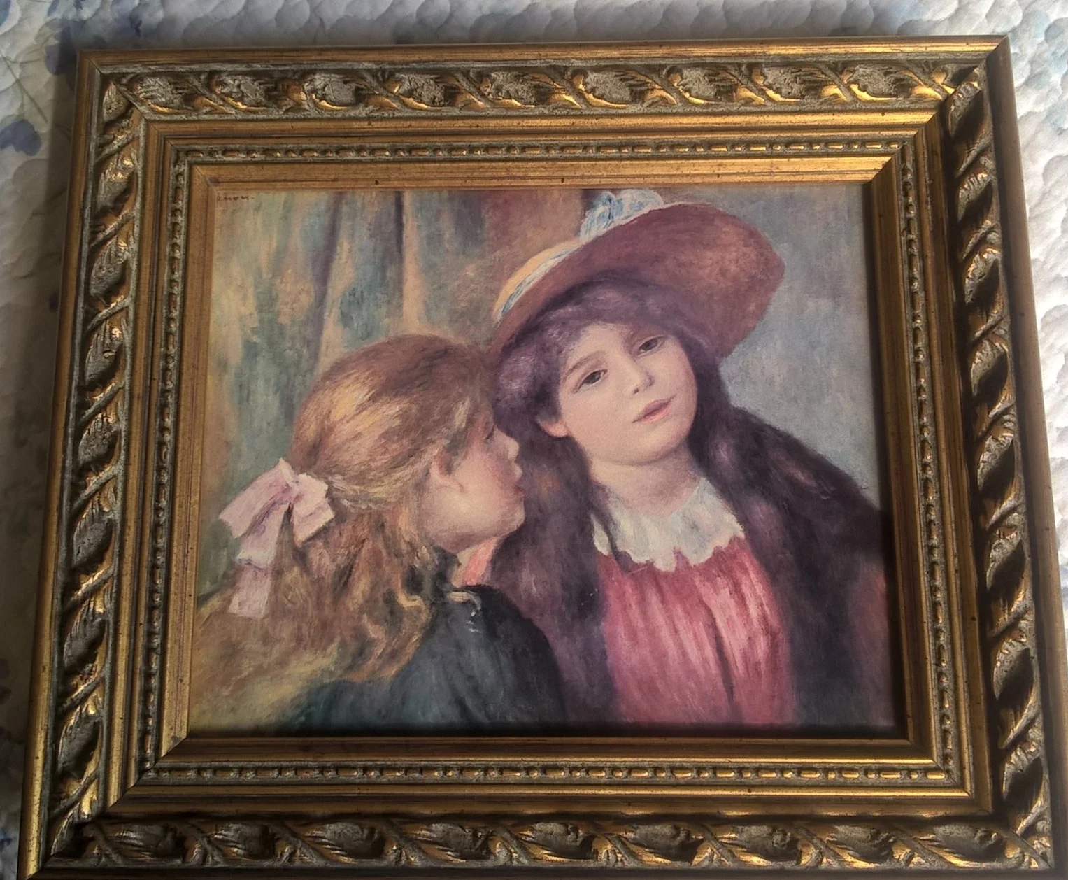 Renoir's Portrait of Two Young GIrls