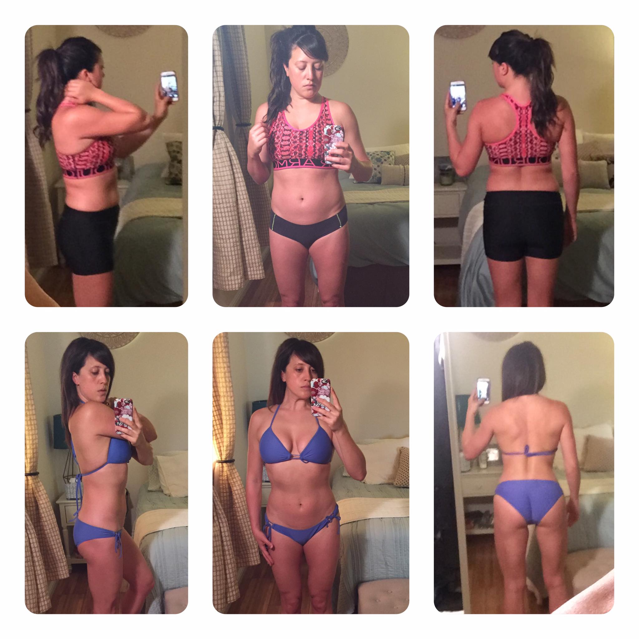 Top Row: May 2016 Bottom Row: Mar 2017 10 months in with 4 months to go before Classic!