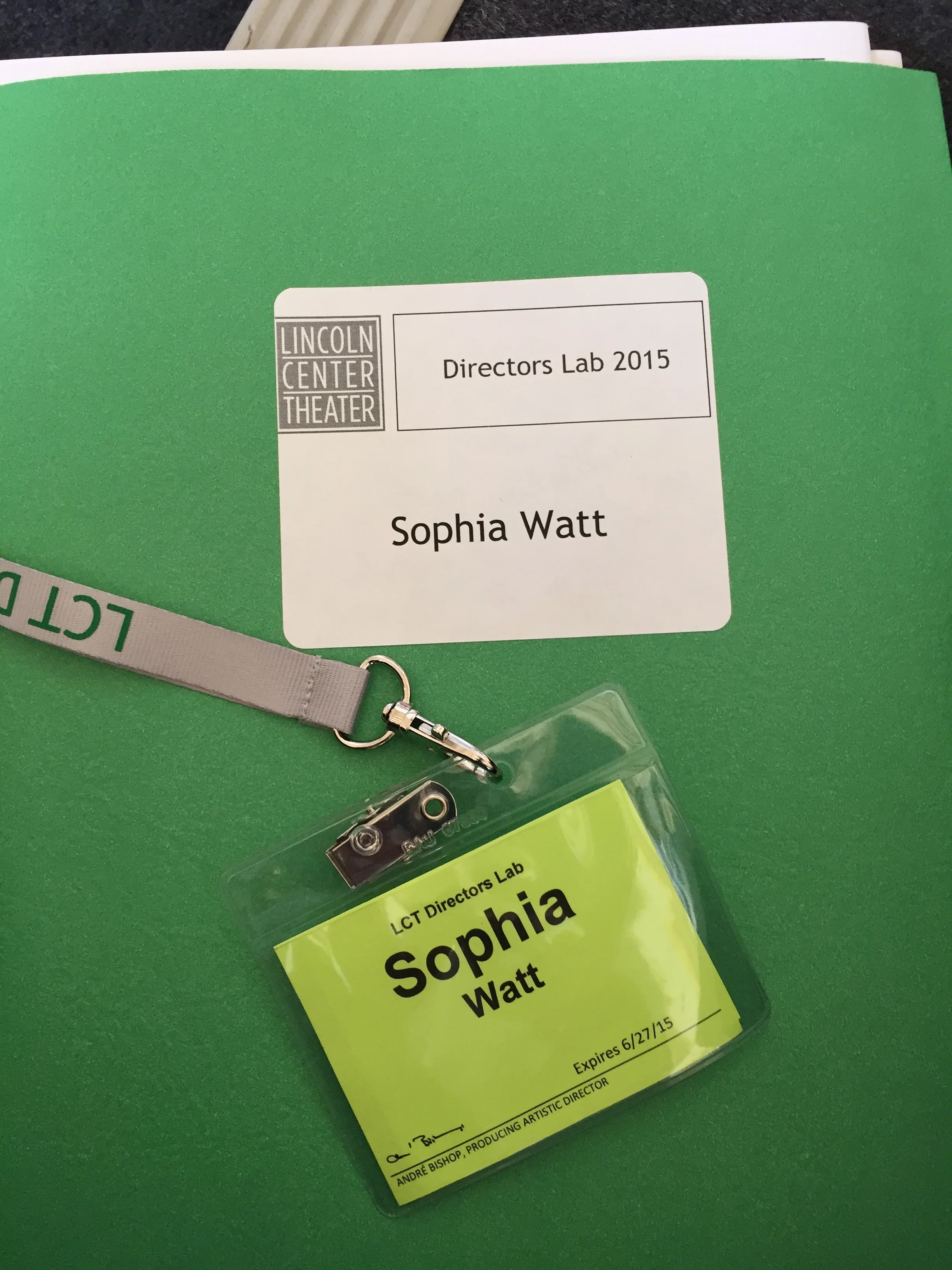 Lincoln Center Directors Lab