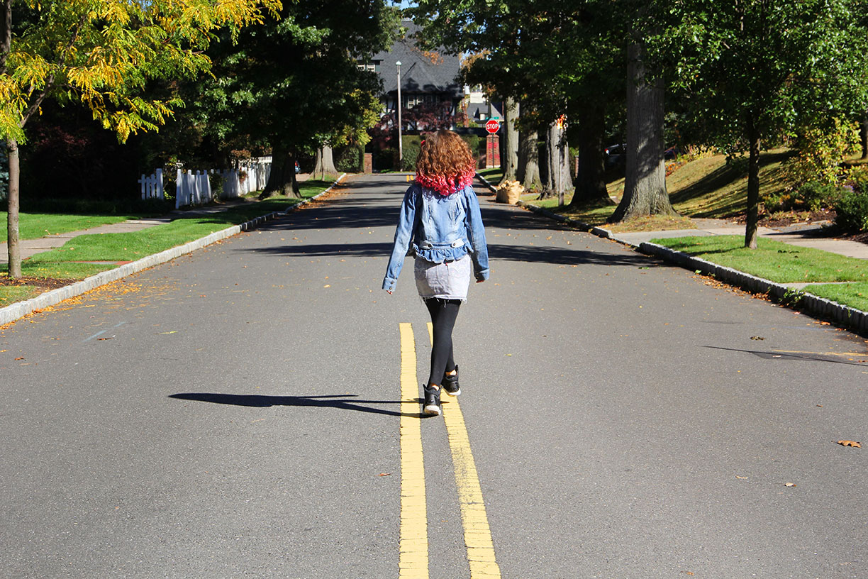 girl walking potrait in the road.jpg