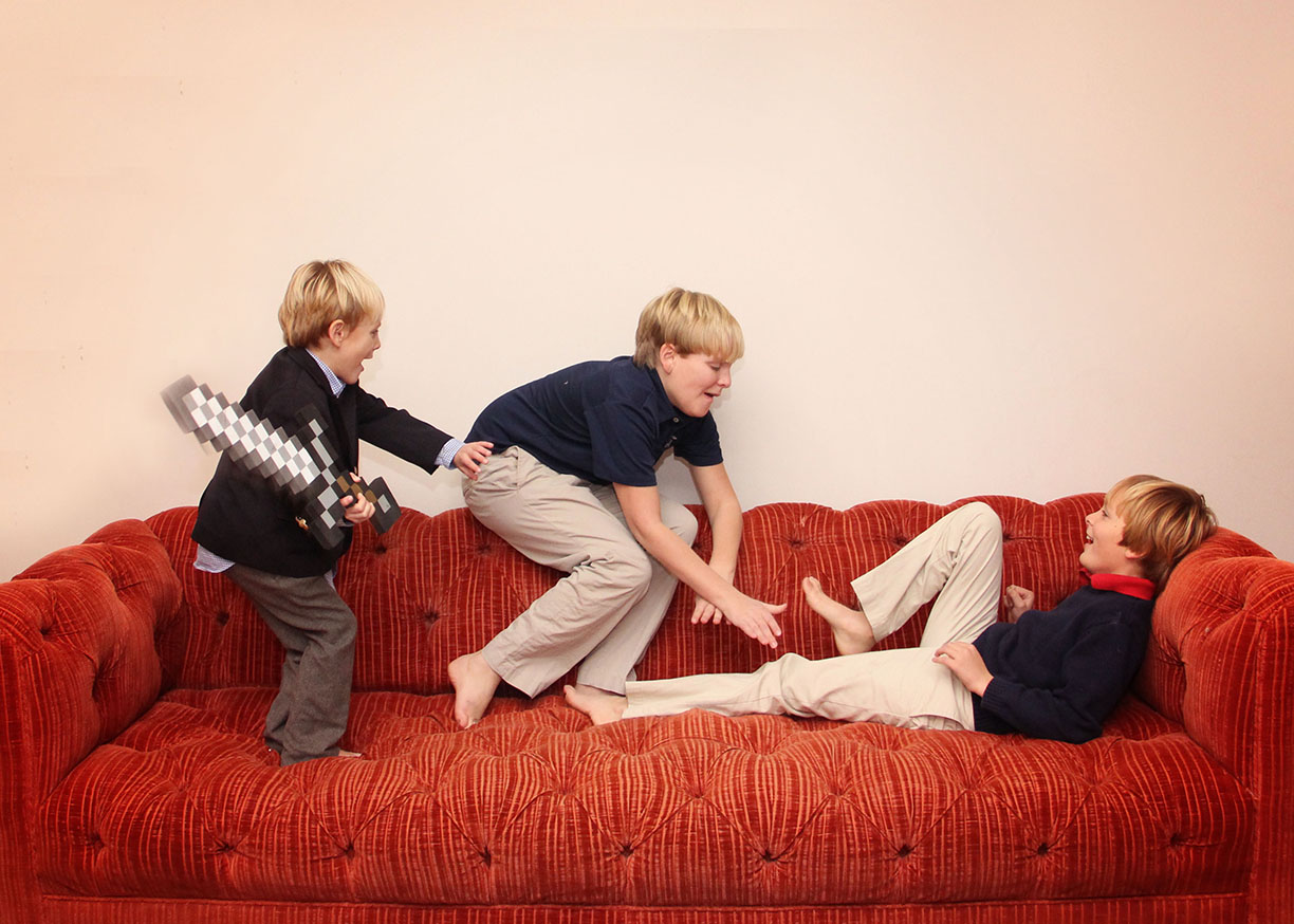 Boys playing home family photo shoots Darien.jpg