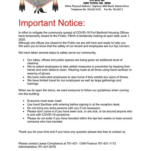 Ft. Berthold Housing Authority