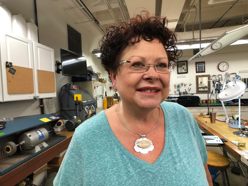 “There's like a little community of all these people who do the same thing. People that have gone through divorce or their husband is really sick. It is very therapeutic.”