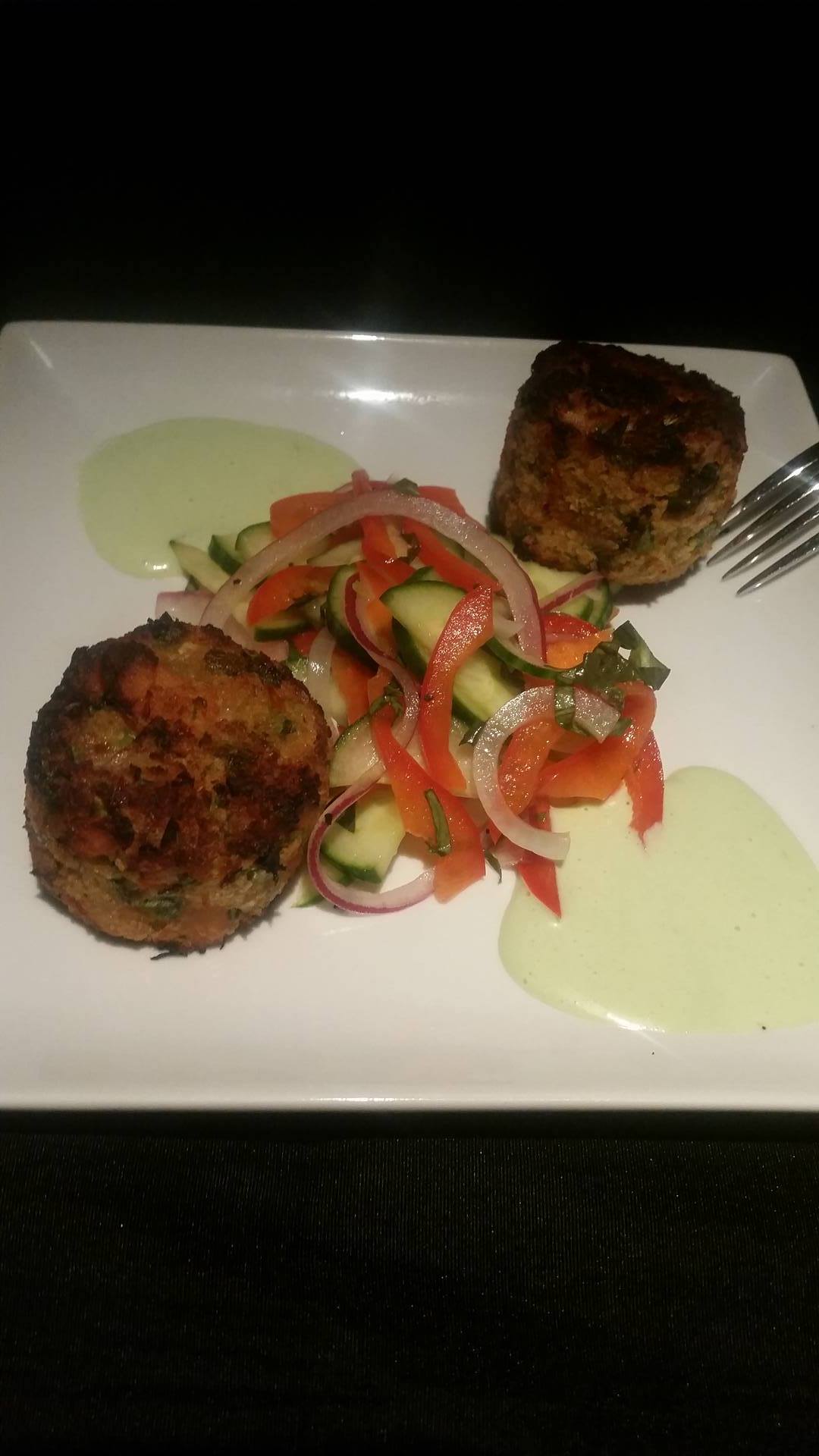 Salmon croquettes