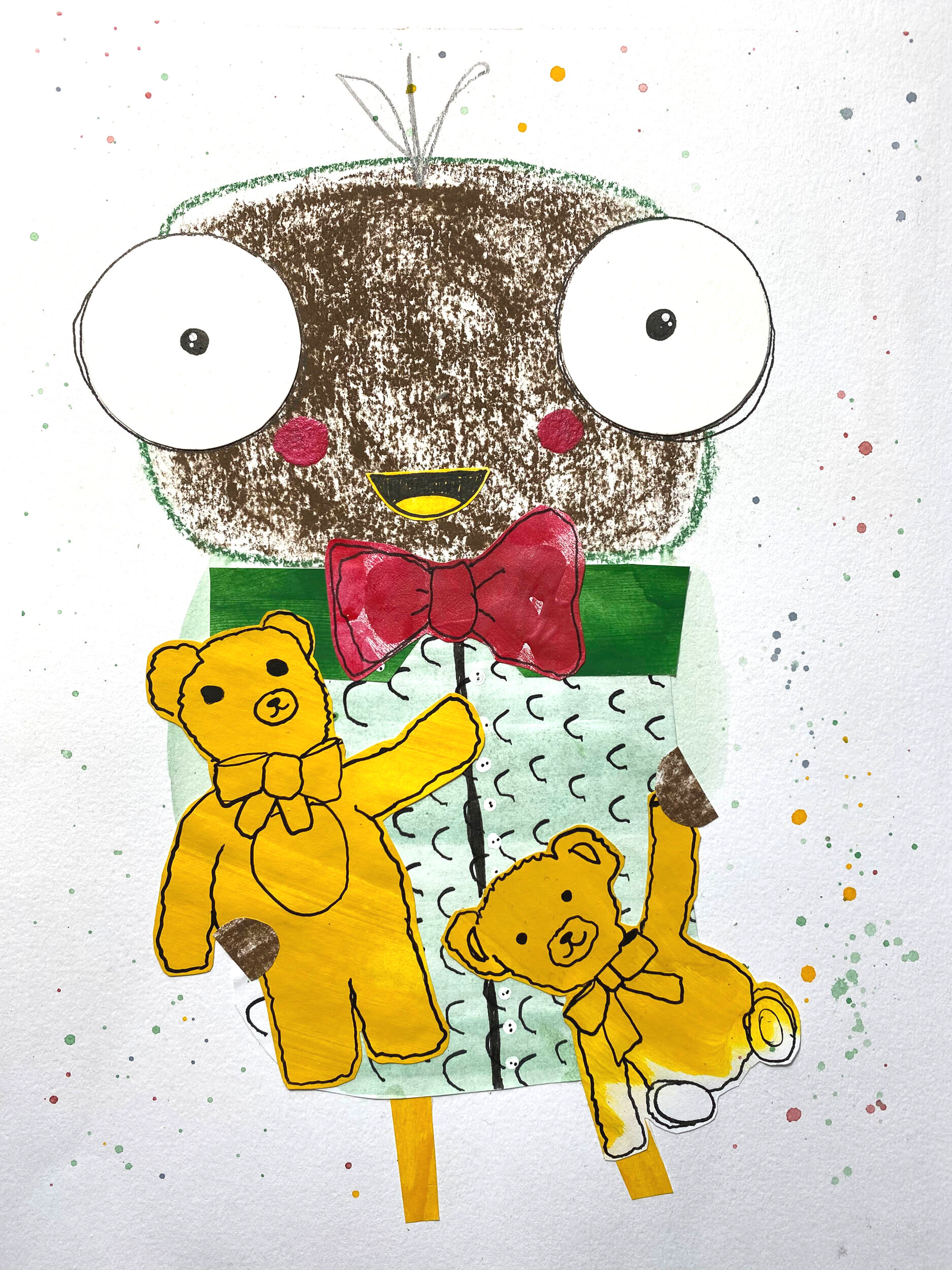 Brock Rocks with Teddy Bears (Copy)
