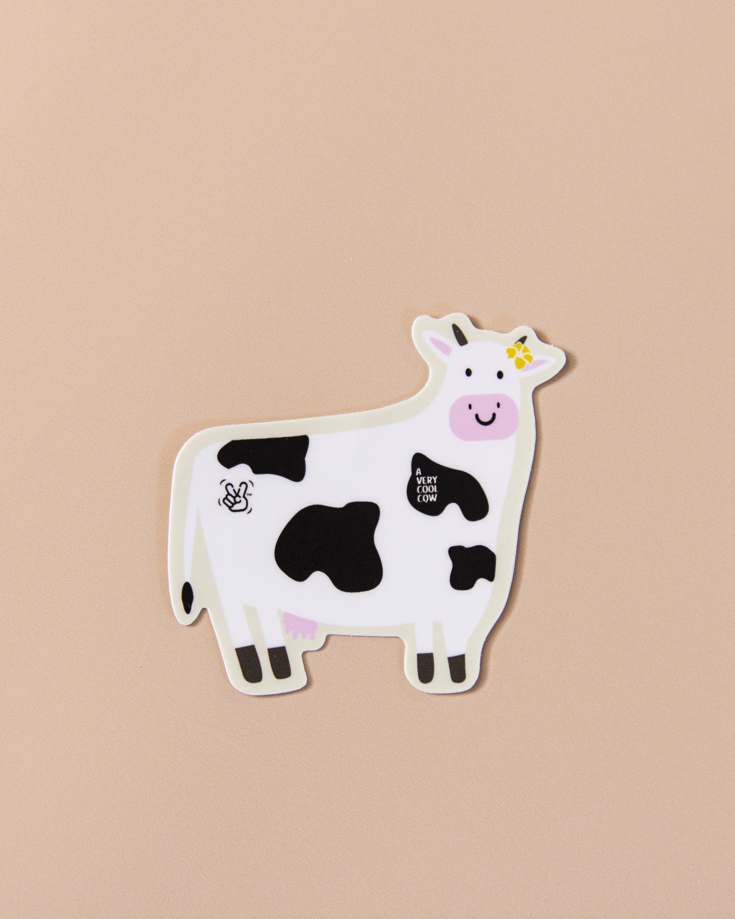 Cow Sticker