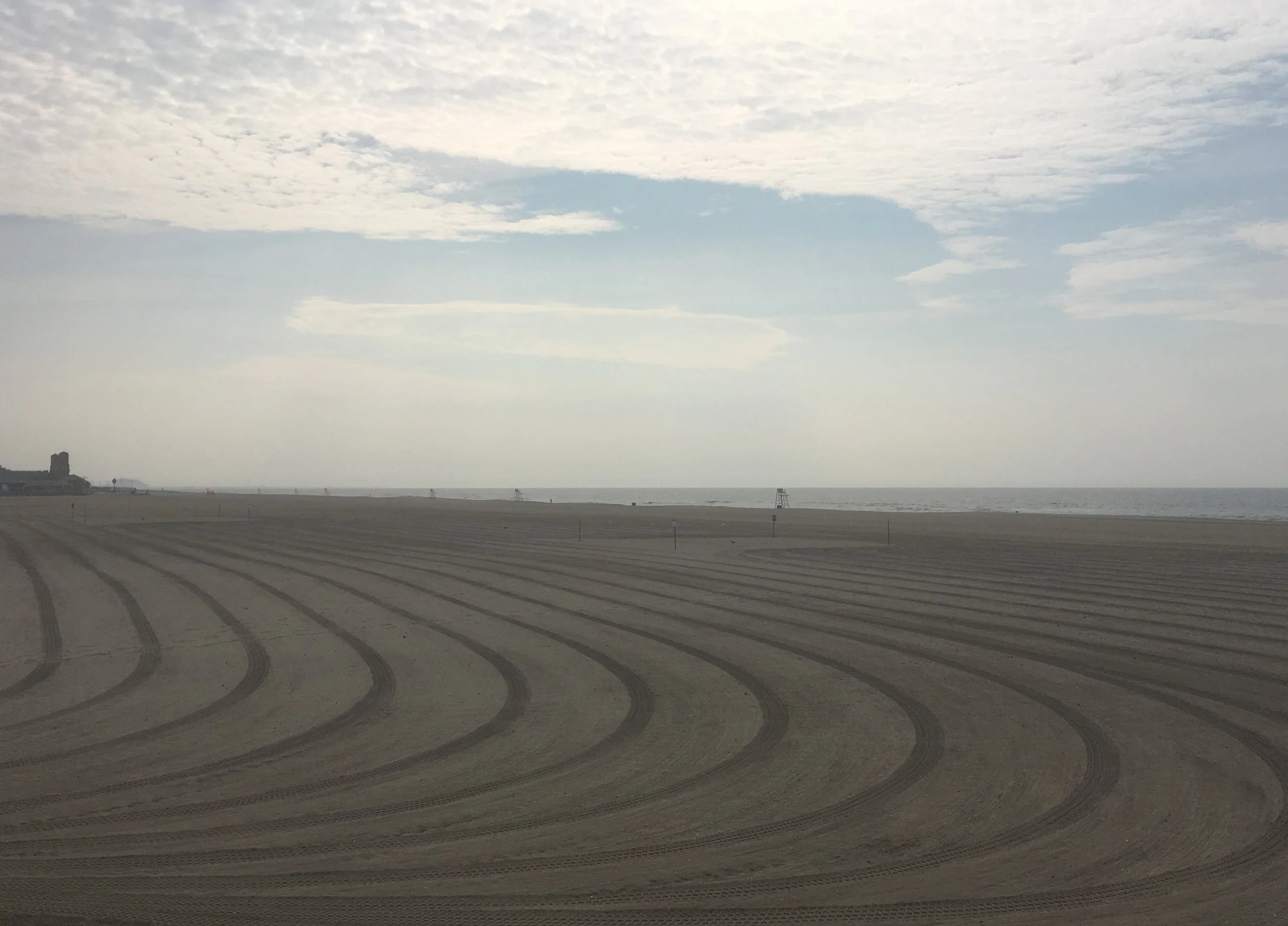 Manicured Beach, Jacob Riis Park