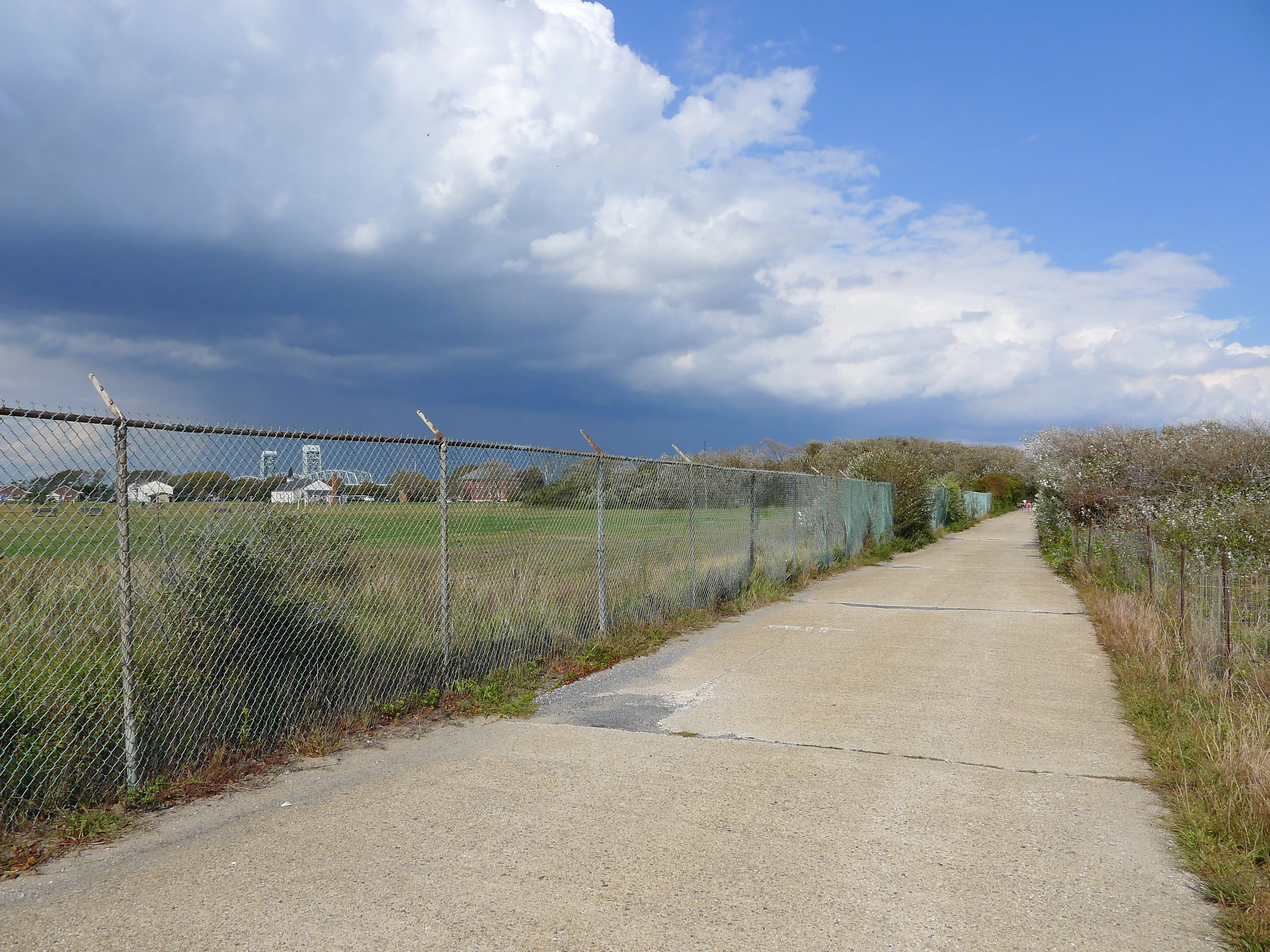 Between The Ballfields and Dunes at Ft. Tilden