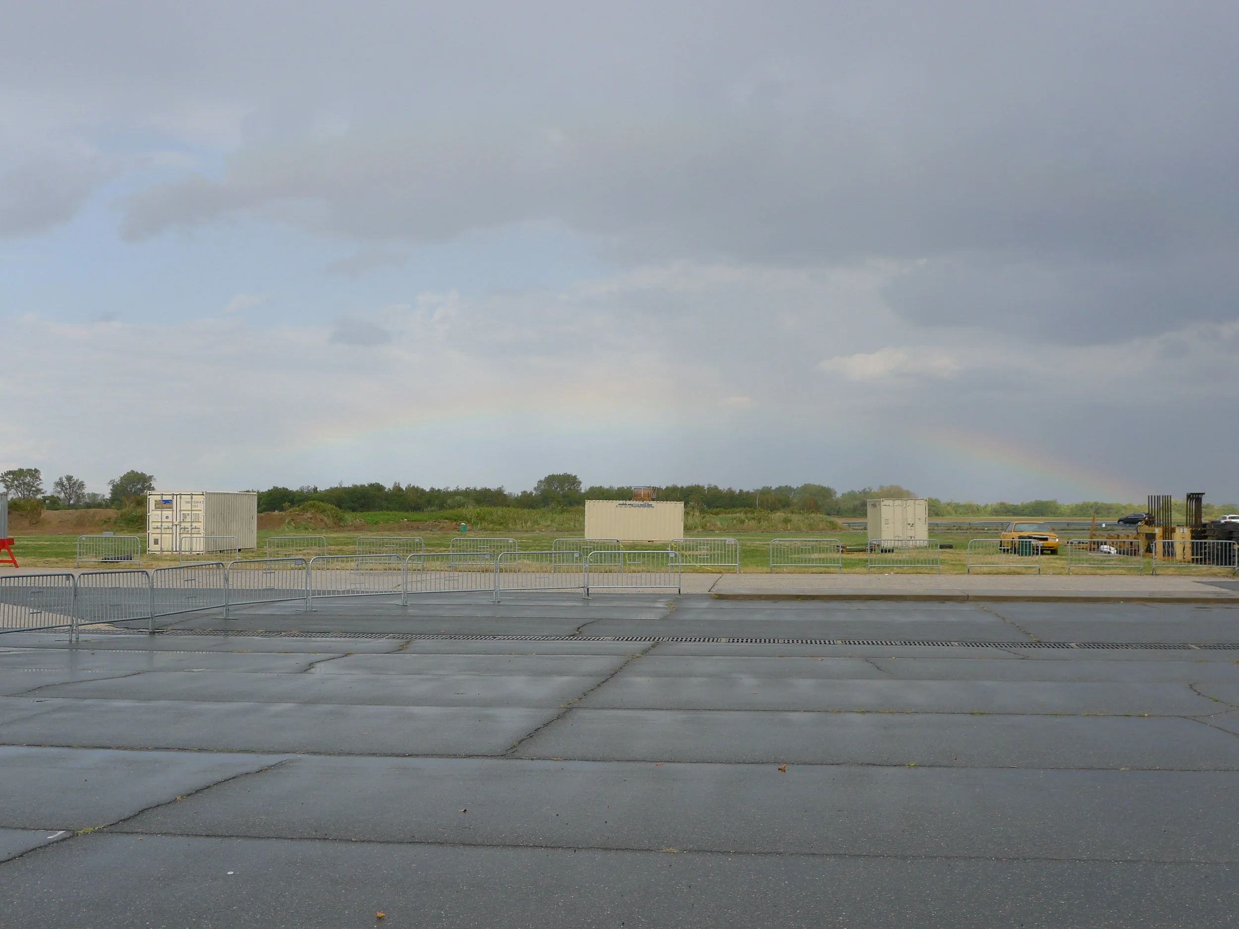 Rainbow at Floyd Bennett Field