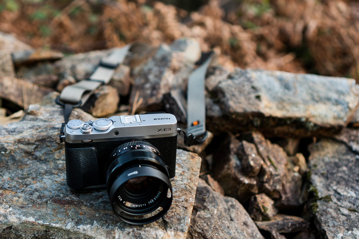 The Fuji X-E3 with the XF 35mm f/1.4 lens