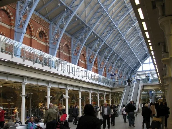 Inside St Pancras International