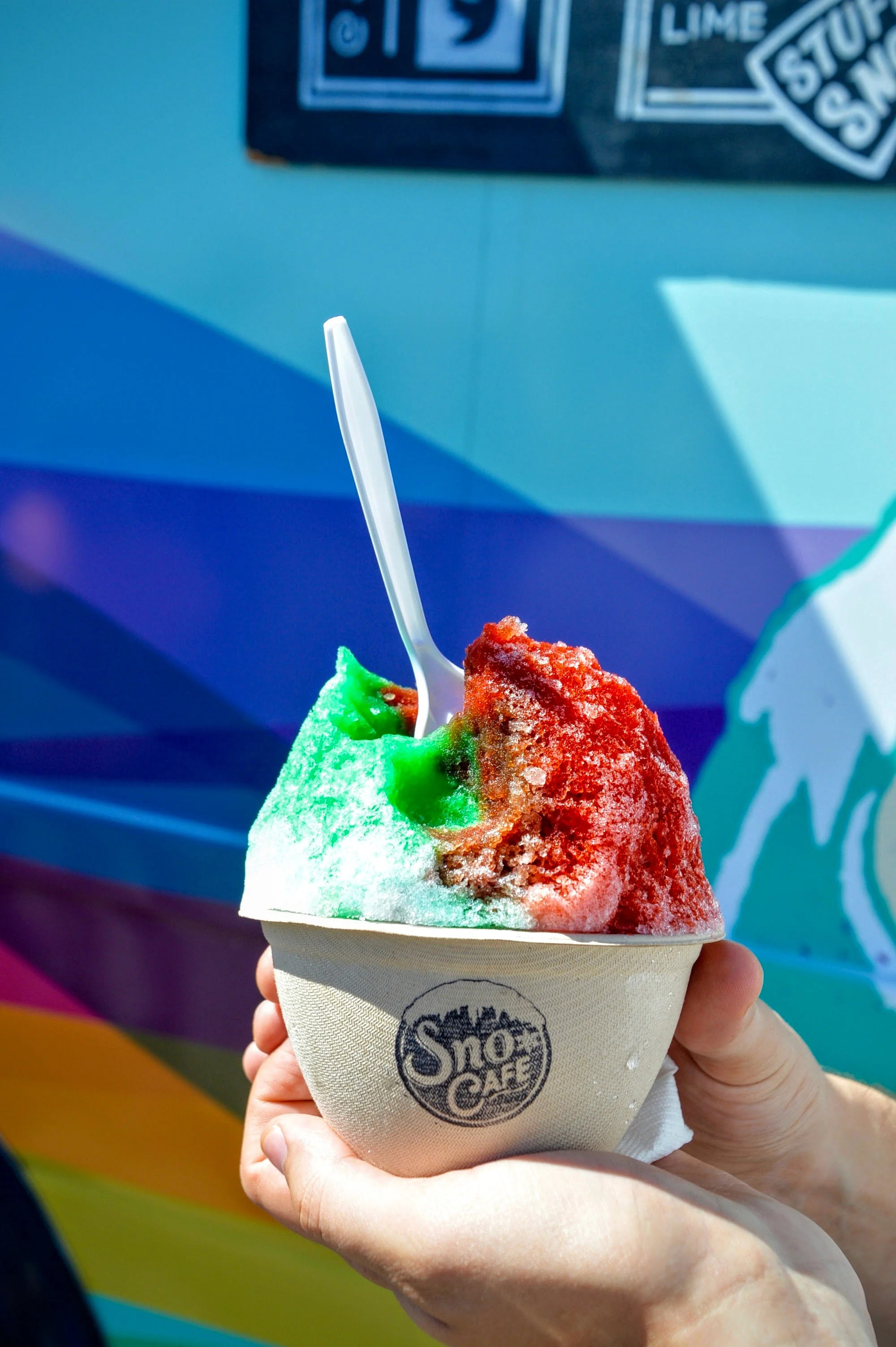 "I think shaved ice is my favorite food..." -Randy