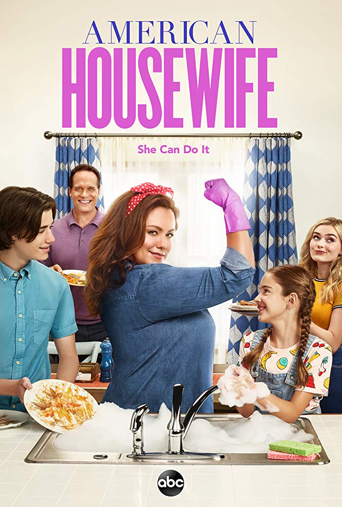     American Housewife    (Season 4) - Friday Nights on ABC @ 8pm or Catch up on Hulu  A show that centers around a middle-class family that moves to a ritzy East Coast town and struggles to figure out how to fit in…at first. Let me tell you, THEY FI