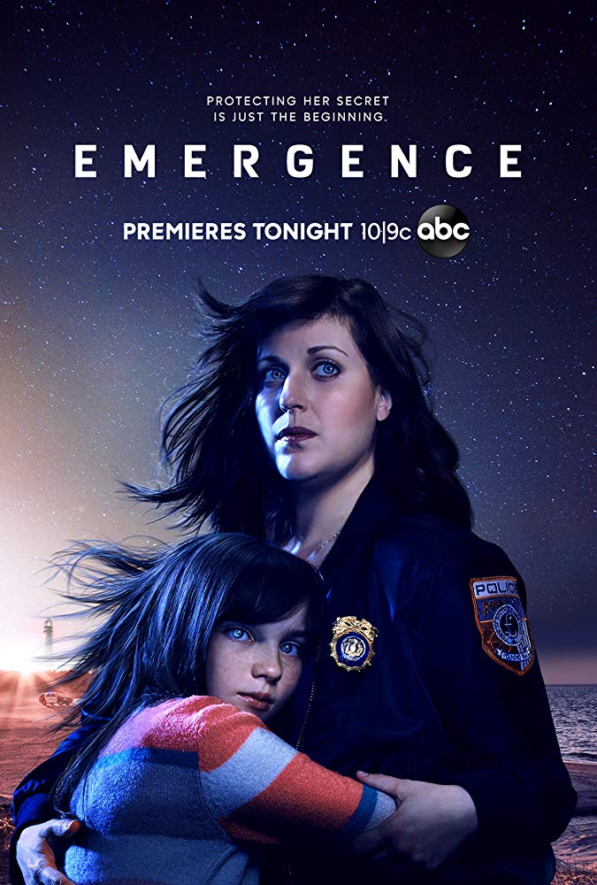    Emergence     (Season 1) - Tuesday Nights on ABC @ 10pm, or Catch up on Hulu  This is another show that has landed in my top favorite new shows that have premiered this Fall. First of all, I love Allison Tolman who plays the lead. She has popped u