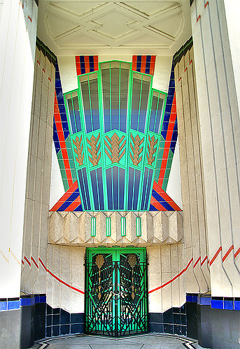 Bold Art Deco Colours - Hoover Building, London