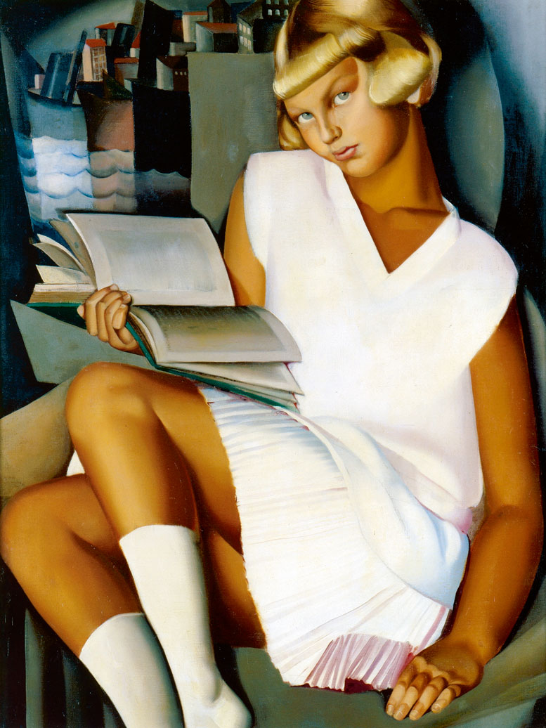 "Kizette in Pink" by Tamara de Lempicka, 1926