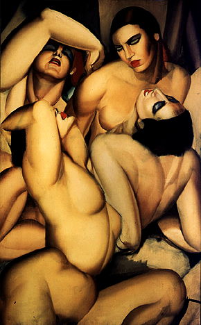 "Group of Four Nudes" 1925