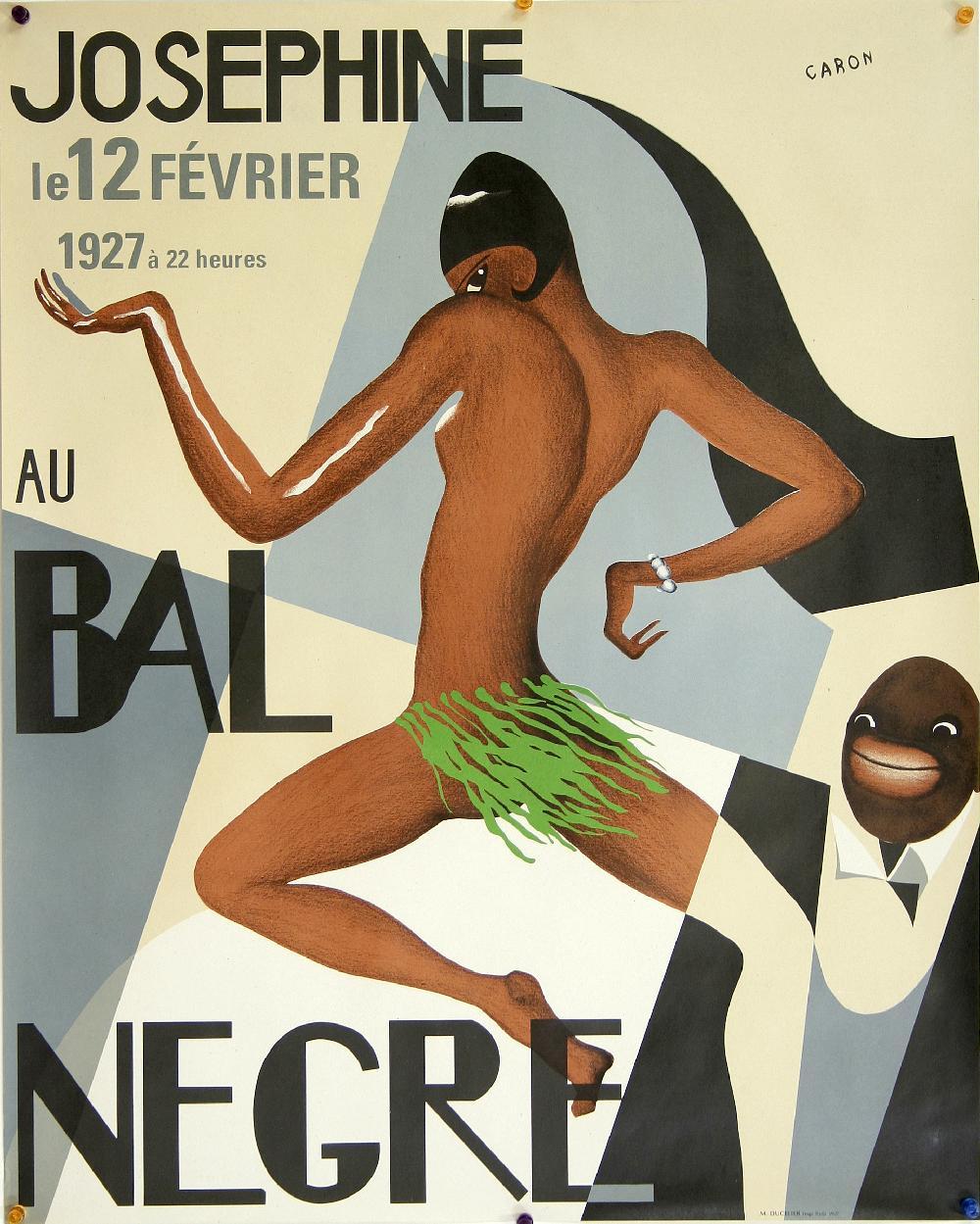 Josephine Baker Art Deco Poster, 1927