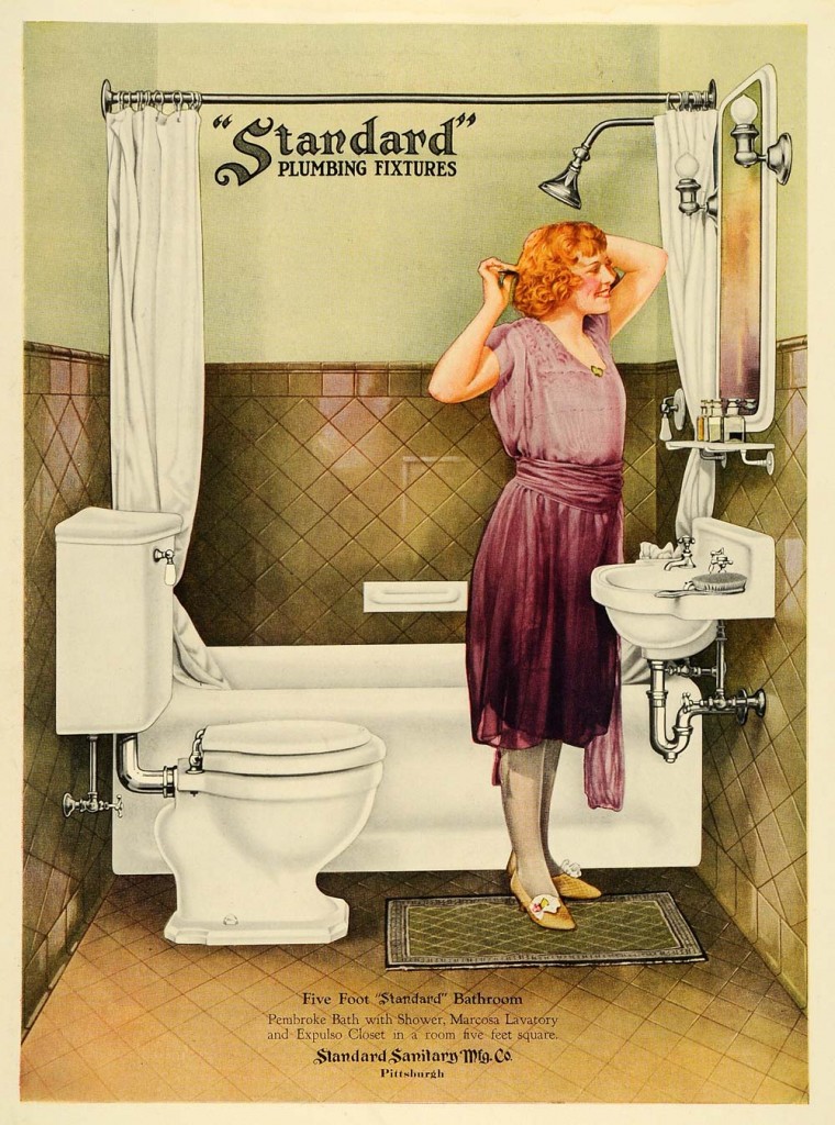 Art Deco Bathrooms Style, 1920s Bathroom Light Fixtures