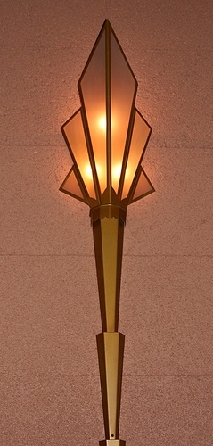 Art Deco Wall Sconce - Fox Theater, Tuscon, AZ