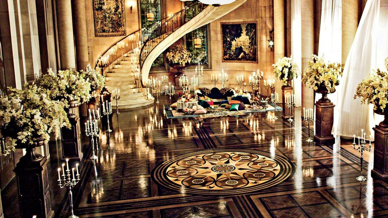 Opulent Art Deco Interior - The Great Gatsby movie