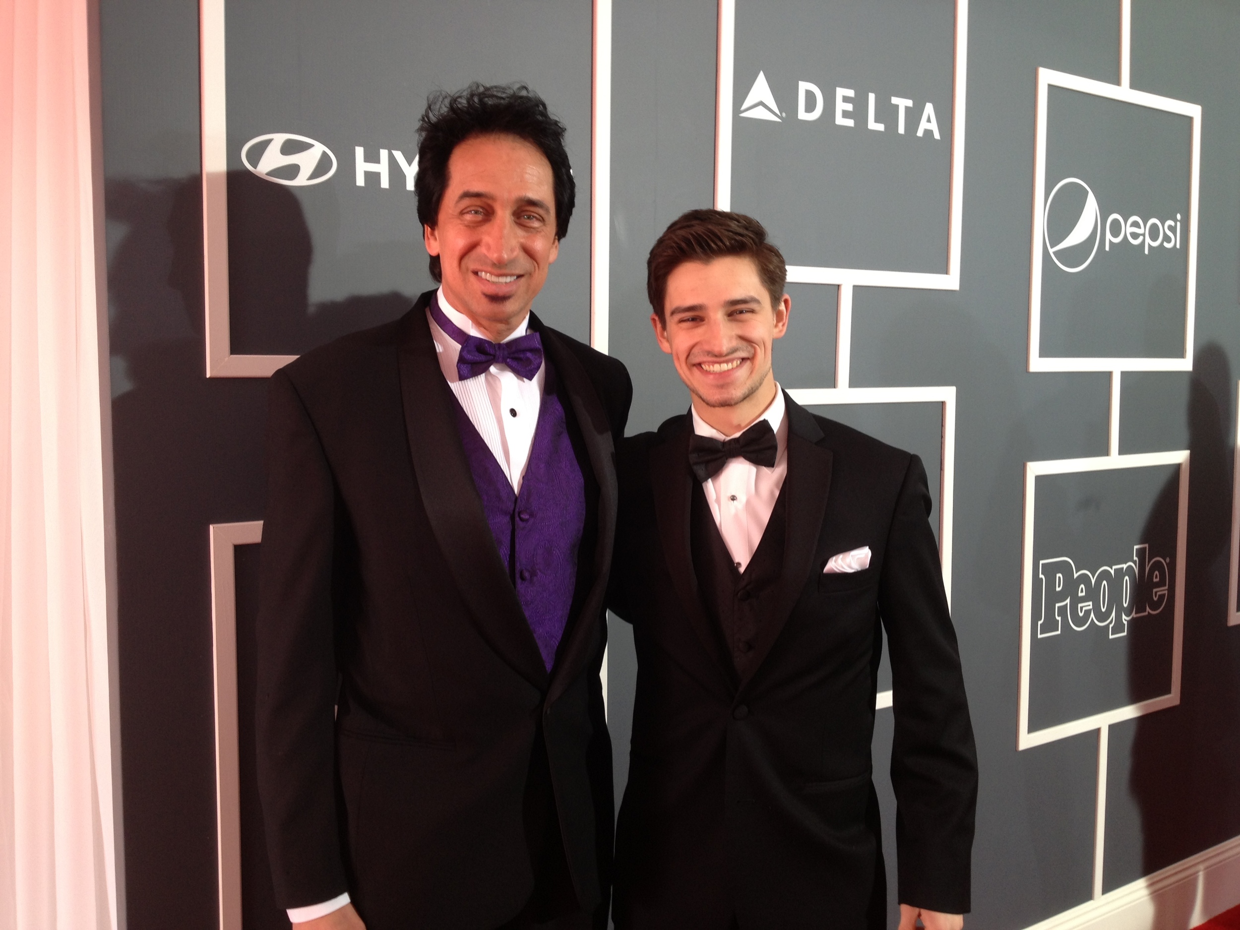 Ron and Matt on The Red Carpet.JPG