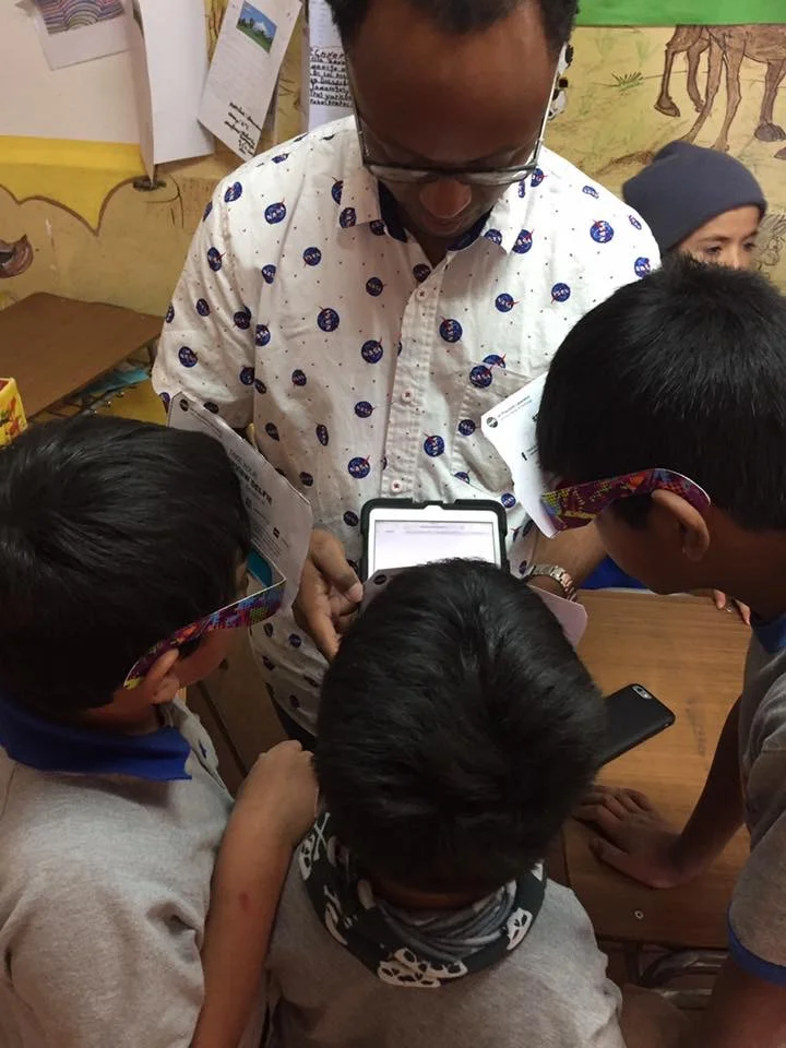 Students worked on augmented reality 3D NASA JPL projects, and Google Making + Science projects (2).JPG
