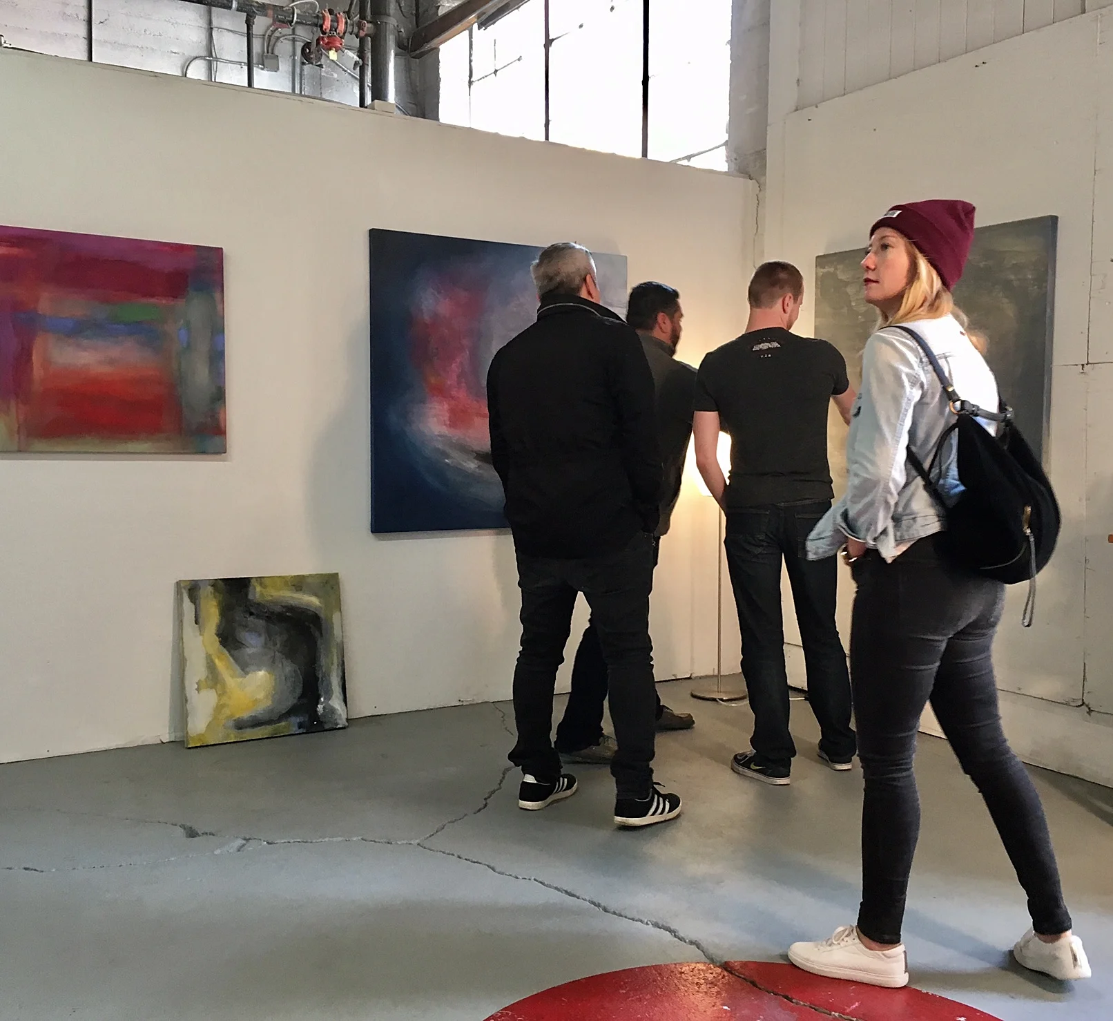 Artspan Citywide Open Studios (New studio on the first floor) – November 5, 2016