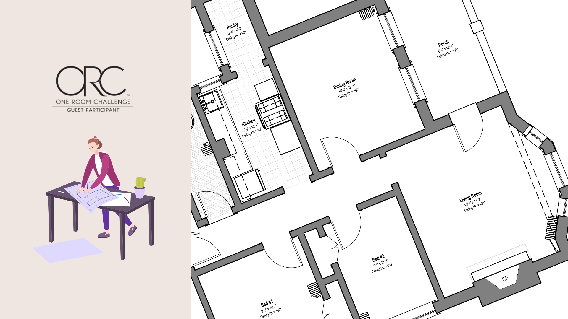 The Project Scope - One Room Challenge Week 1 - Articulated Design ...