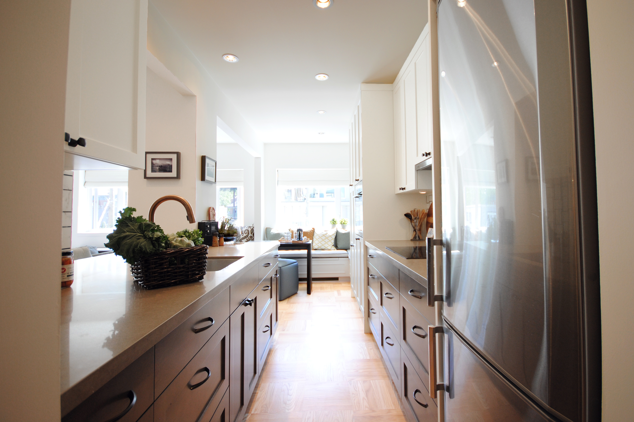 Kitchen view from entry