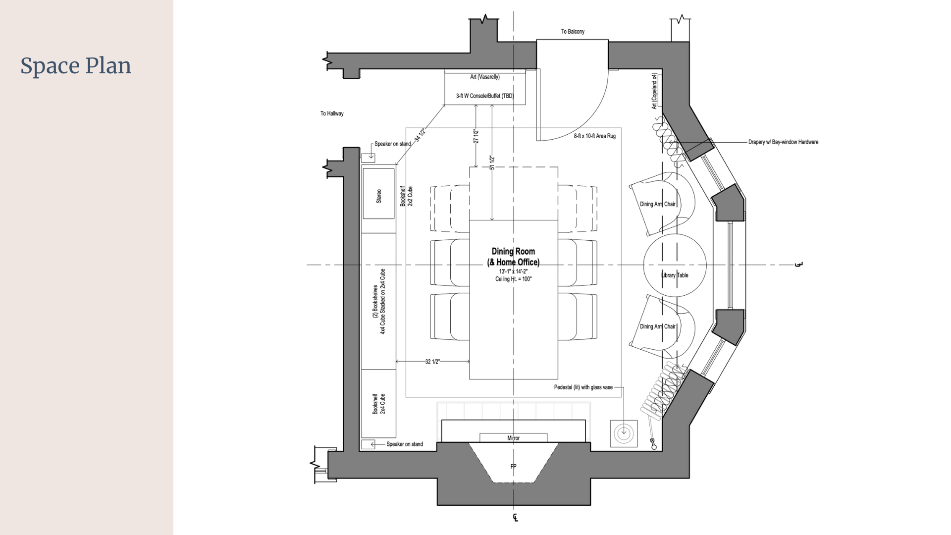 Space Plan Example Space Planning is about evaluating the site conditions | One Room ...
