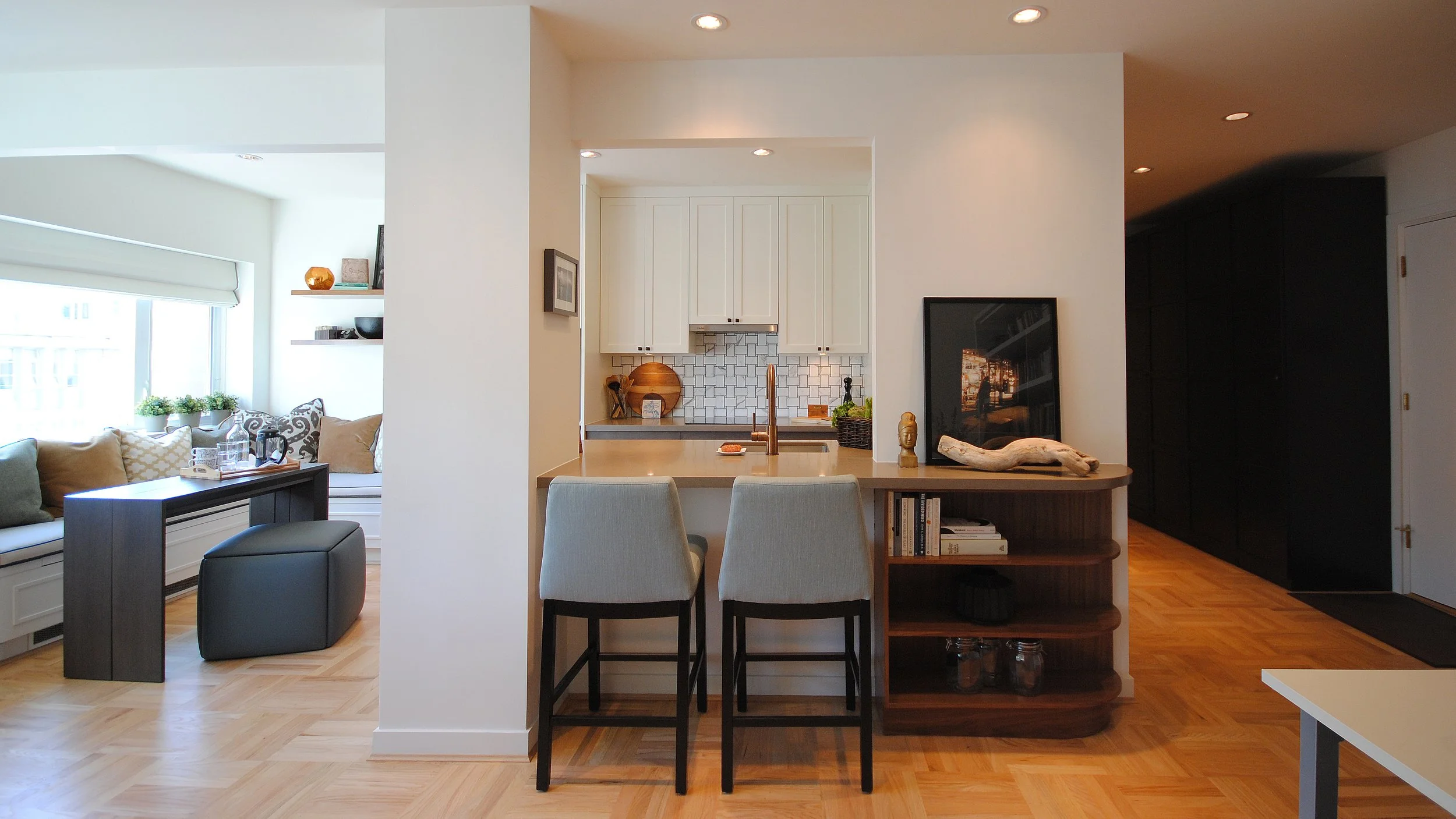 Kits Point Residence - Vancouver Condo Renovation - Articulated Design ... - Balance Renovation Kits For Apartments
