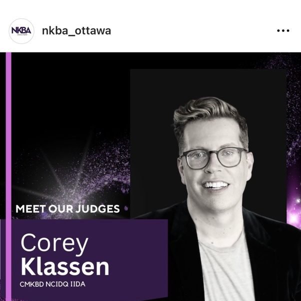 Our Creative Director Corey Klassen was honoured this year to be a part of the jury for the annual design awards of the 

Ottawa Chapter of the National Kitchen &amp; Bath Association (NKBA)

Thank you for the opportunity to contribute back to the Ca