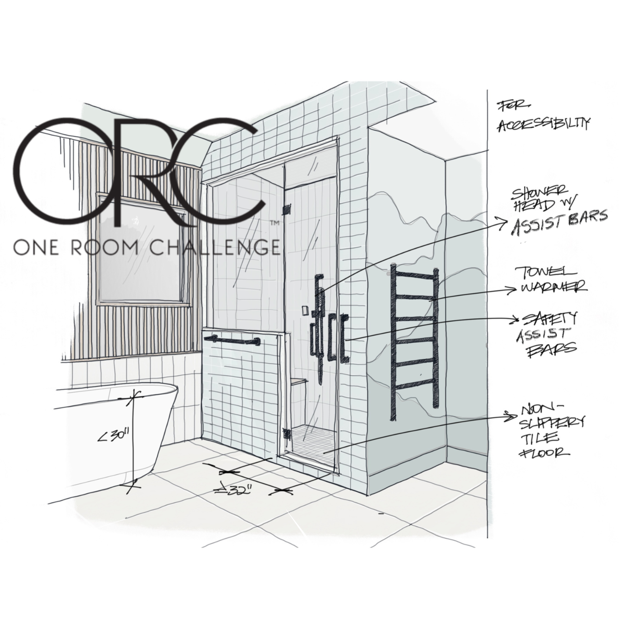 Intro to Accessible Bathroom Design w/ Inclusive Design Principals ...