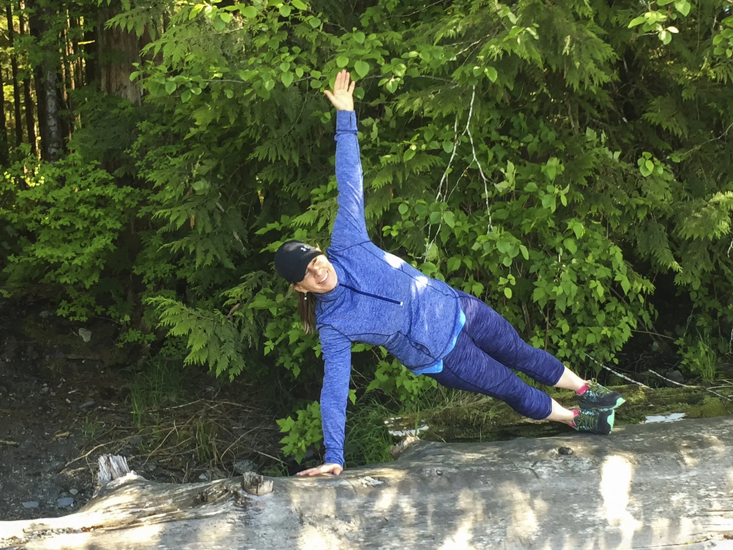 Anne Side Plank on Log.jpg