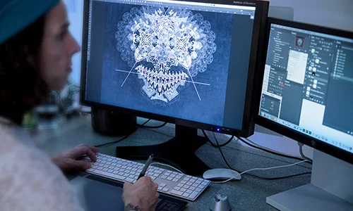 Digital image retouching