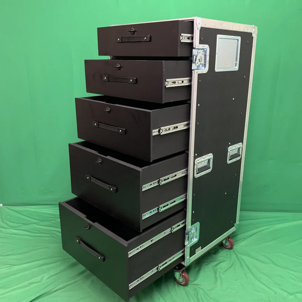 8 - 5 Drawer Workbox w Table (OC-10696) — Omega Case Co.