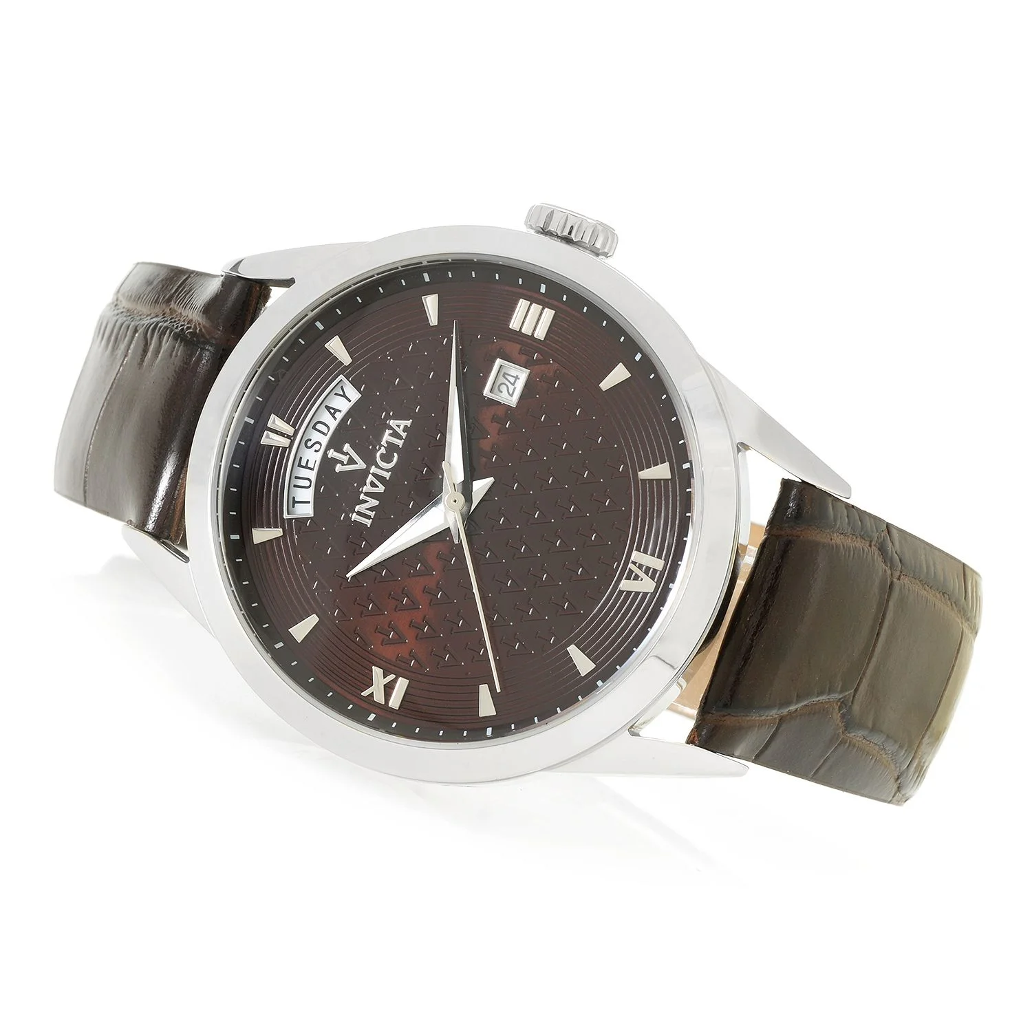 Invicta 40mm Vintage Crocodile