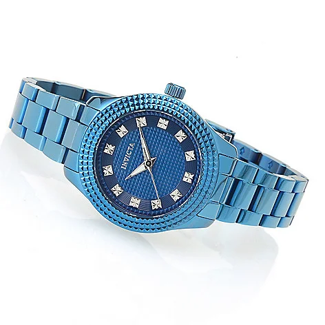Women's Invicta Angel Quartz Blue