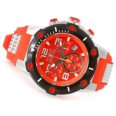 Invicta 50mm Speedway Viper Quartz Red