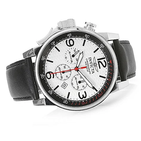 Invicta 46mm I-Force Chrono Silver/Black