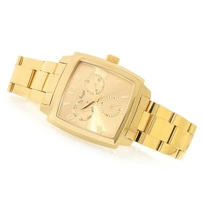 Women's Invicta Angel Quartz Goldtone