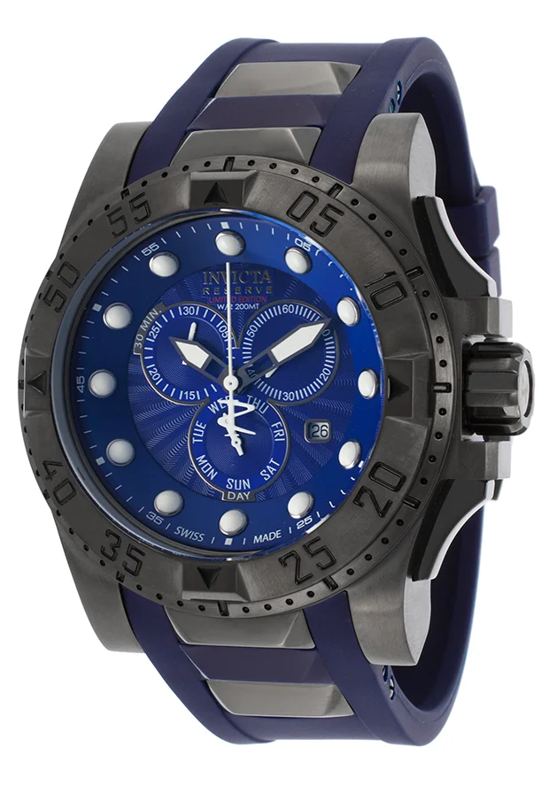 Invicta Reserve 50mm Excursion Limited Edition Titanium Blue